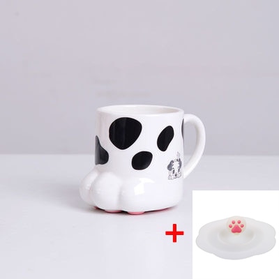 Cute Cat Paw Mug Coffee Mug Cartoon 3D Cat Claw Ceramic Drinkware with Lid Milk Breakfast 4.jpg 640x640 4 - Cat Paw Cup