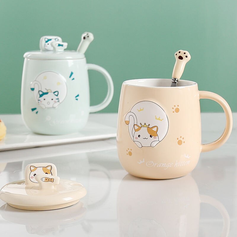 Cat Cup Women s 2021 New Cat Paw Cup High Yan Value Fresh Drinking Cup Ins 1 - Cat Paw Cup