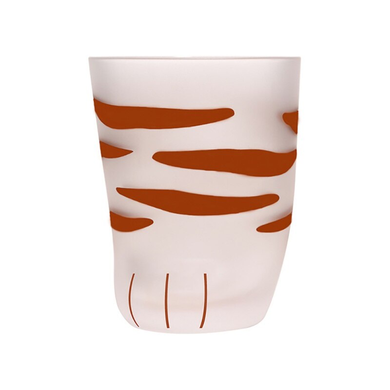 Cat Paws Glass Tiger Paws Mug Office Coffee Mug Tumbler Personality Breakfast Milk Porcelain Cup 1PC 1 - Cat Paw Cup