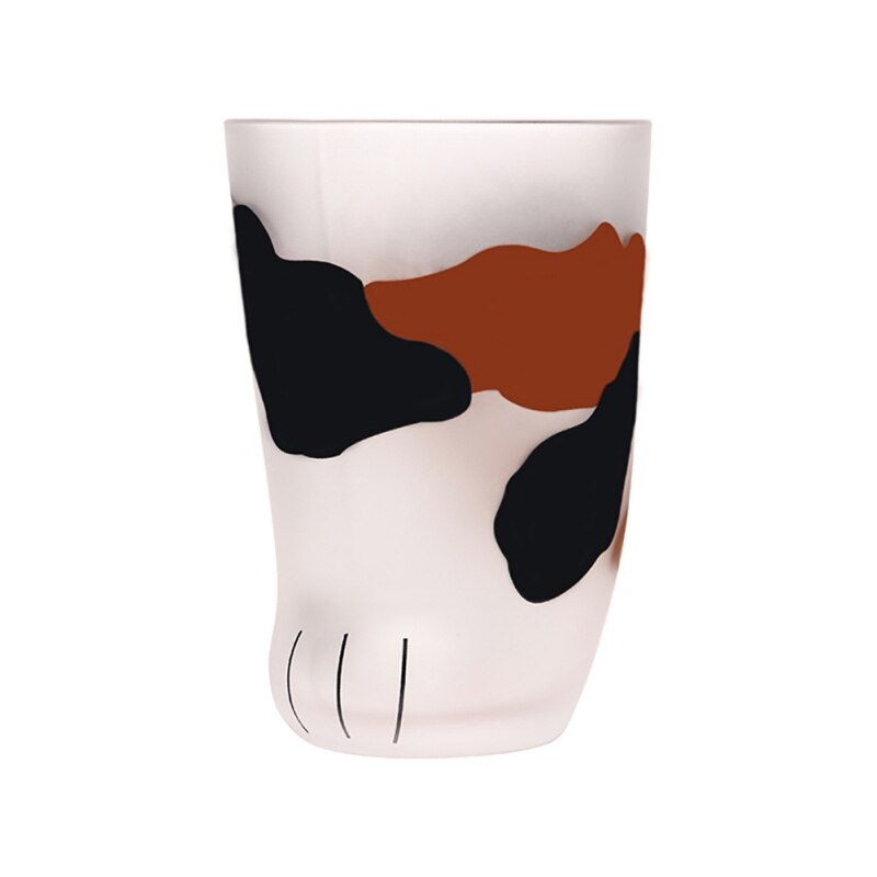 Cat Paws Glass Tiger Paws Mug Office Coffee Mug Tumbler Personality Breakfast Milk Porcelain Cup 1PC 2 - Cat Paw Cup