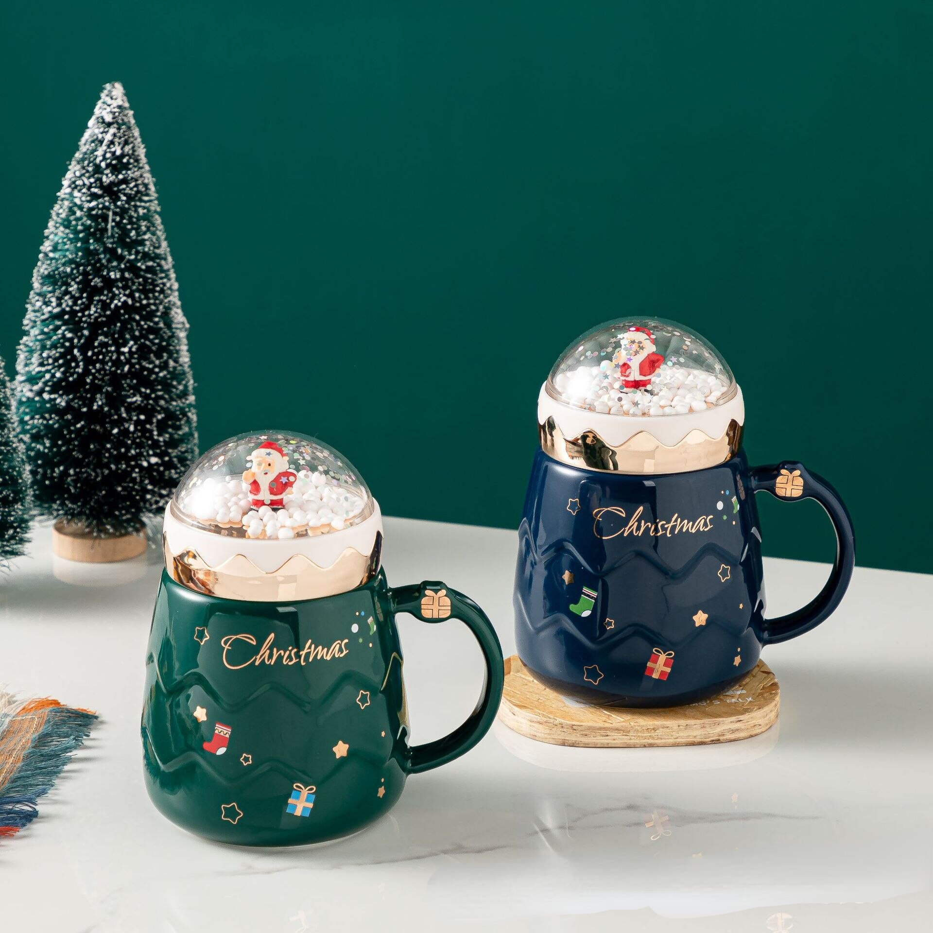 Christmas Gift Ceramic Couple Mug Milk Cup Student Gift Cute Cartoon Coffee Mug Kawaii Mug Student 2 - Cat Paw Cup