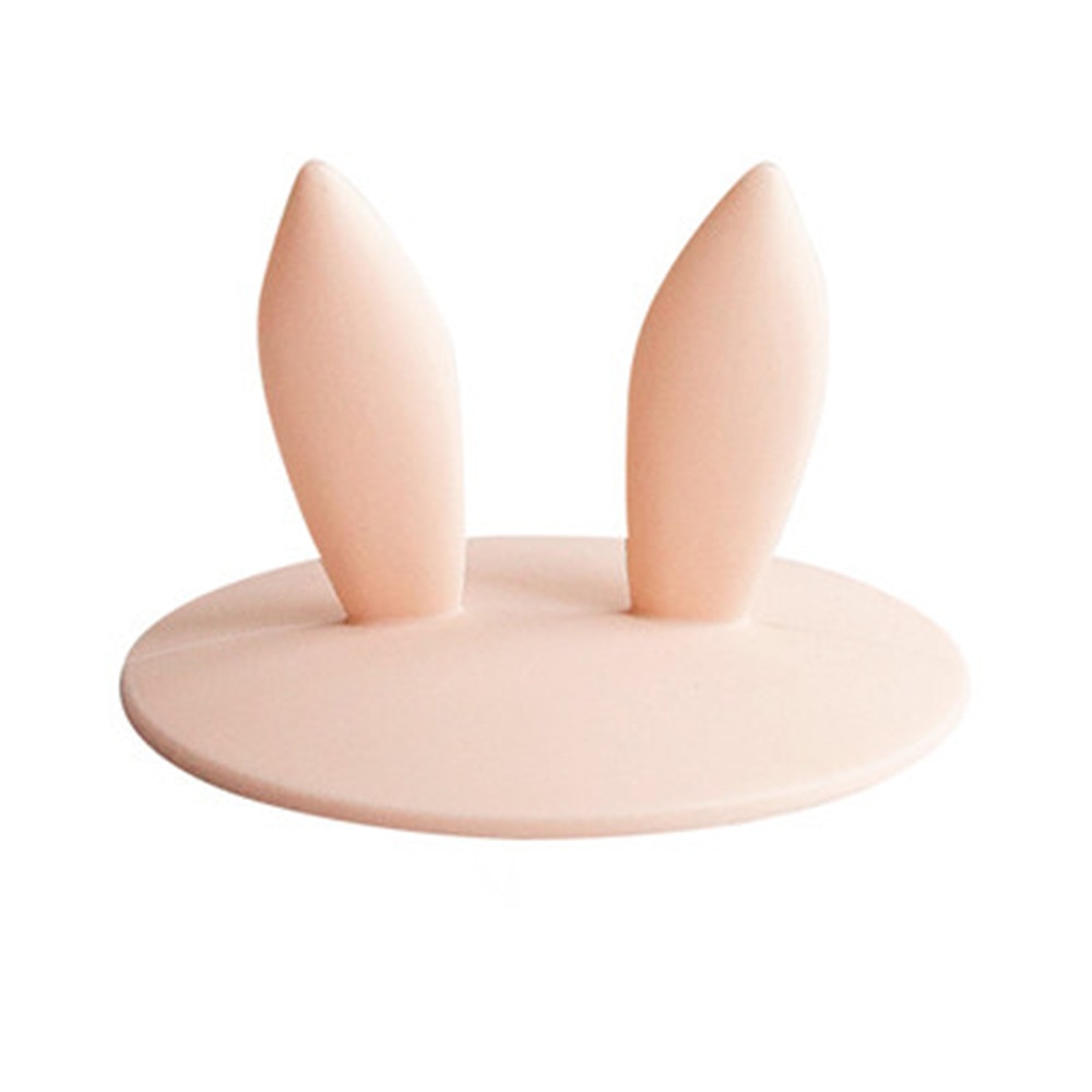 Cute Lovley Cup Cover Silicone Anti dust Leakproof Coffee Milk Water Lid Cat Rabbit Ears Cap 5 - Cat Paw Cup
