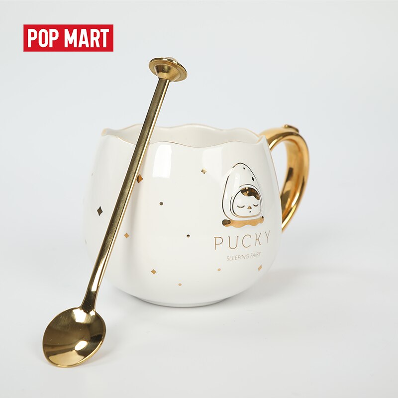 POPMART Pucky ceramic cup of sleeping babies as beautiful gift free shipping 1 - Cat Paw Cup
